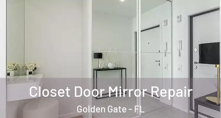  Closet Door Mirror Repair Golden Gate - FL