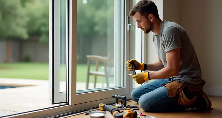 Squeaky Sliding Patio Doors in Golden Gate, FL