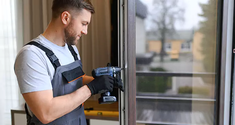 Sliding Screen Door Handle Repair in Golden Gate, FL