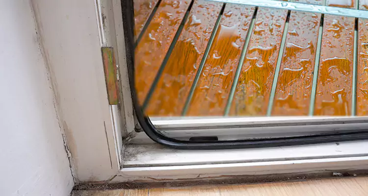 Water Leaking Wooden Patio Doors Repair in Golden Gate, FL